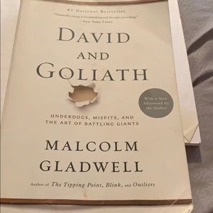 David and Goliath by Malcom Gladwell book